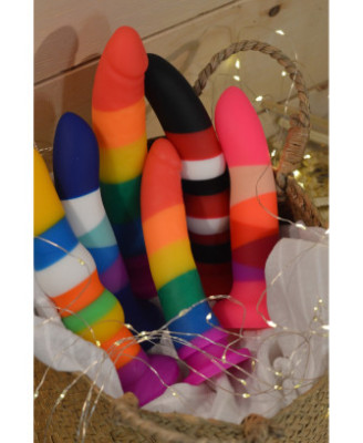 Gode ventouse 6 couleurs rose 